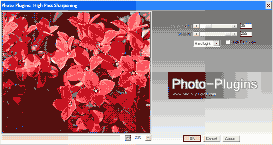 High Pass Sharpening Free Photoshop Plug-in