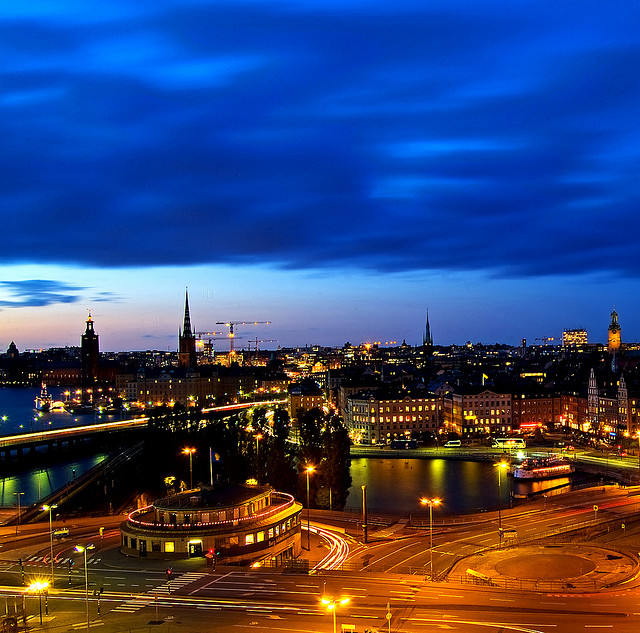 Stockholm night - Nightscape photography